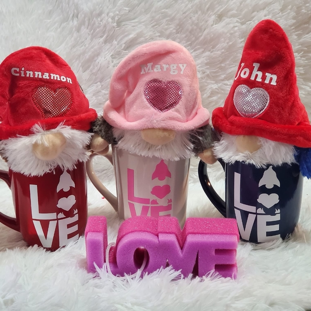 Gnome LOVE Custom Mug Gift Set